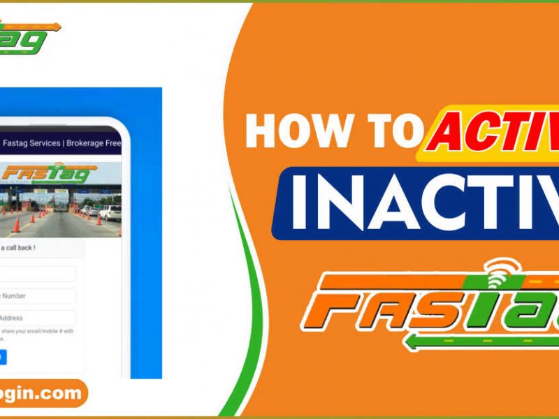 How to activate inactive FASTag?