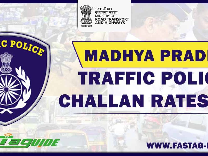 Madhya Pradesh Traffic Police Challan Rates List