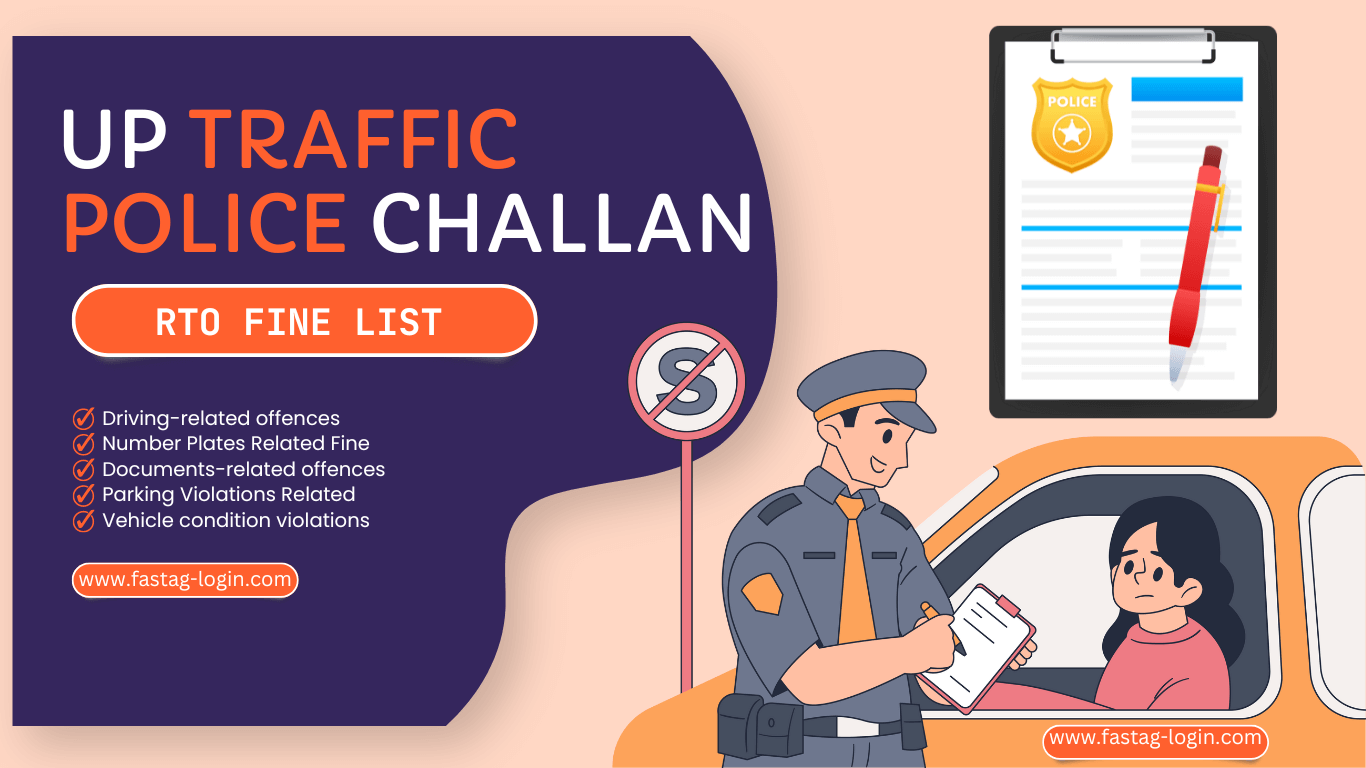 UP Traffic Police Challan Rates List